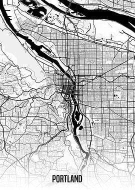 Portland map