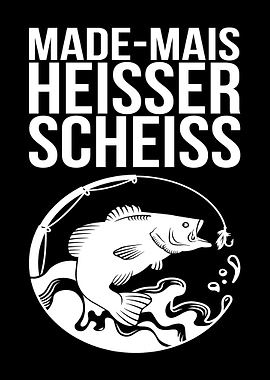 Lustige Angler und Fischer