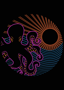 Octopus sunset lines