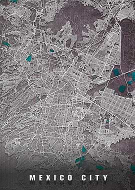 Mexico City Map