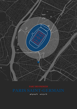 Paris Stadium Map