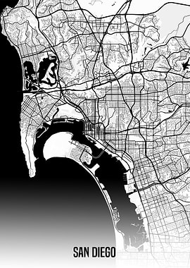 San diego map