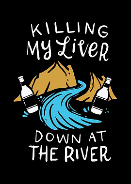 Camping and Drinking