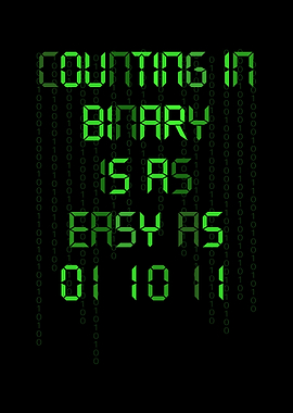 Counting In Binary Is As