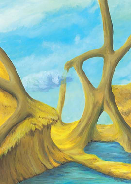 Abstract strange land 7