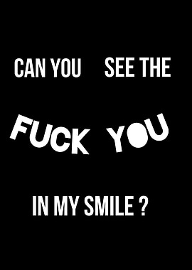 Can You See The Fuck You