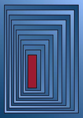 Rectangles red and blue