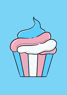 Cupcake Trans Pride
