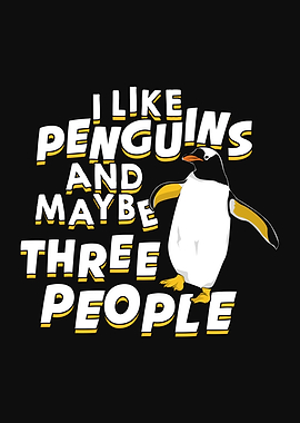 Funny Penguin Design
