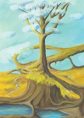 Abstract strange land 4