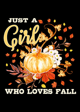 Girl Loves Fall