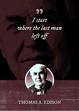 I start where the last man