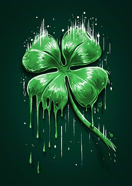 Melting Four Leaf Clover