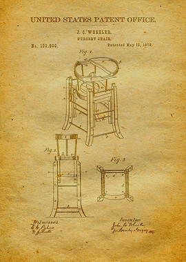 80 Baby Nursery Chair Pat