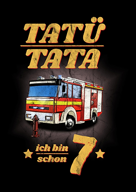 Kinder 7 Jahre Feuerwehr