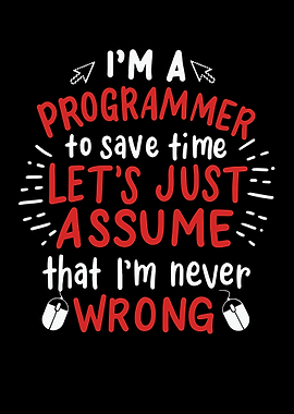 Im A Programmer To Save