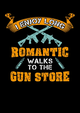Walks To The Gun Store