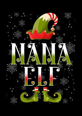 Nana Elf Christmas