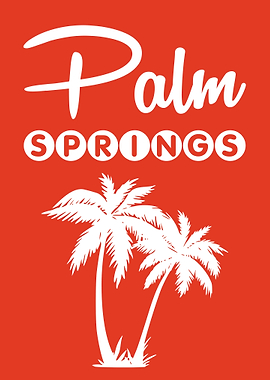 PALM SPRINGS Retro Orange