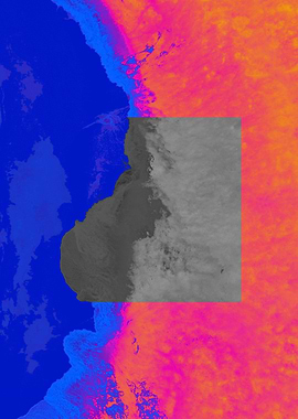 Fire with Ice and a Square