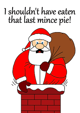 One too many mince pies