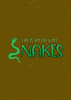 Funny Snakes Wall Art