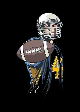 AMERICAN FOOTBALL MAN