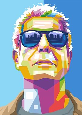 Anthony Bourdain Pop Art