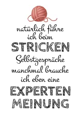 Witz Wolle Stricken Frauen