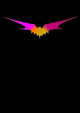 Halloween bat silhouette