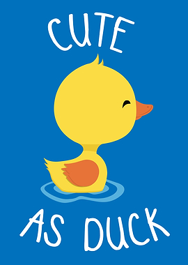 Cute as Duck