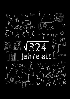 18 Geburtstag Mathe Wurzel
