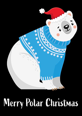 Polar Bear Christmas Bear