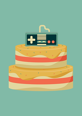Gaming Cake Birthday
