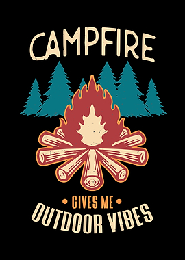 Campfire Outdoor Vibes