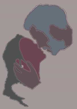 Love minimalistic Abstract