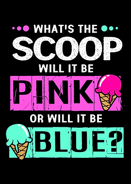 Gender Reveal Ice Cream