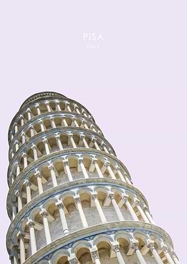 Leaning Tower of Pisa Art