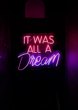 It was a dream