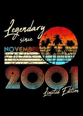 Born in November 2001