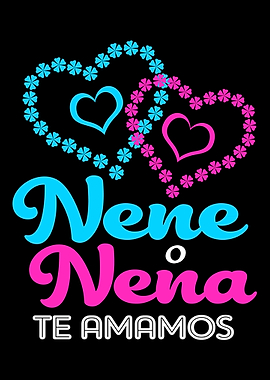 Gender Reveal Te Amamos