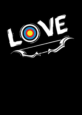 Archery Love Cute Design