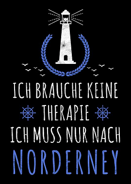 Norderney Nordsee Spruch