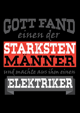 Electrician Cool German