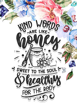 Kid words are like honey