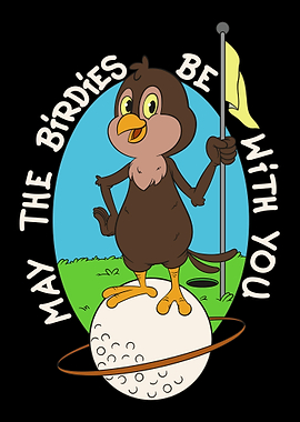 Birdie Golf Golfer bird go