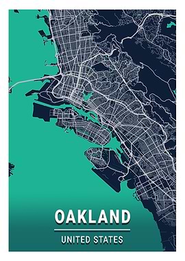 Oakland Blue Dark Color