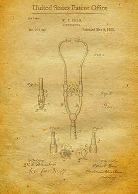 2 Stethoscope Patent