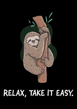 Sloth Lazy Chill Relax gif