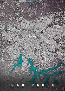 Sao Paulo Map